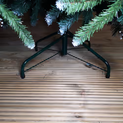 Snowtime 6ft (1.8m) Frosted Glacier Pine Christmas Tree Snow Tipped & Pine Cones - Additional view 7