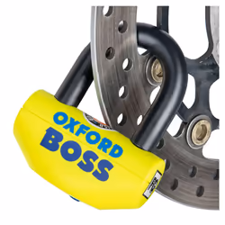 Oxford Boss Disc Lock Fluo Yellow - 12.7 mm Shackle