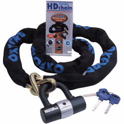 Oxford Heavy Duty Chain and Padlock 1m