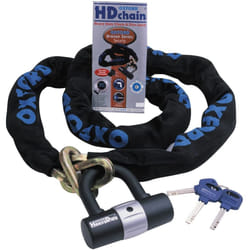Oxford Heavy Duty Chain and Padlock 1m