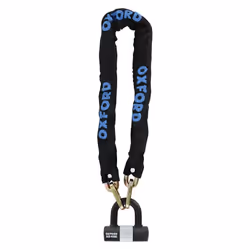 Oxford Heavy Duty Chain and Padlock 1m
