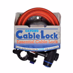 Oxford Cable Lock 12mm x 1800mm Red