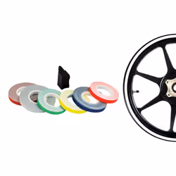 Universal Fit Oxford Motorcycle Wheel Rim Decal Stripes Applicator White OF619