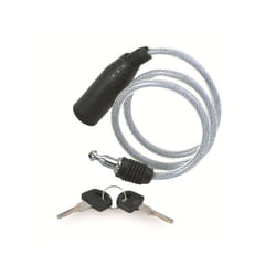 Oxford Bike Cycle Bicycle Helmet Bumper Cable Lock?0.6m x 6mm?OF01?Clear