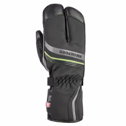 Oxford Polar 1.0 Textile Gloves Black / Fluo Yellow - L