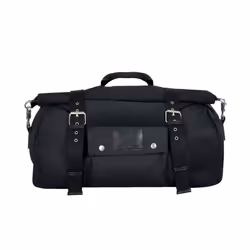 Oxford Heritage Motorcycle Roll Bag Black 20L