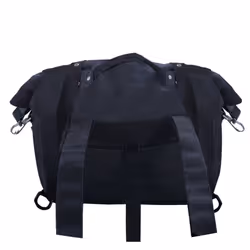 Oxford Heritage Motorcycle Roll Bag Black 20L