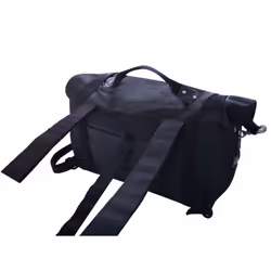 Oxford Heritage Motorcycle Roll Bag Black 30L