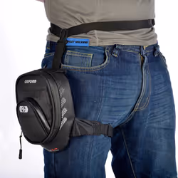 Oxford L1R Leg Bag Black