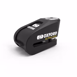Oxford Alpha XA14 Alarm Disc Lock Black / Black - 14 mm Pin