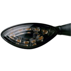 Oxford Mercury LED Indicator Black With 2 Resistors - Pair