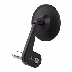 Oxford Street Bar End Left Mirror Black