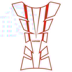 Oxford Sheer Arrow Tank Pad Red