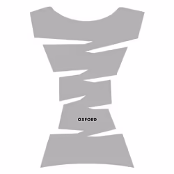 Oxford Jagged Tank Pad Silver