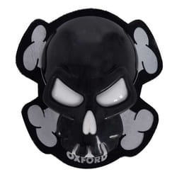 Oxford Skull Knee Sliders Black