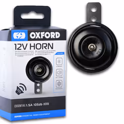 Oxford OX779 Motorcycle Motorbike Scooter Universal 105db Loud Horn 12V Black