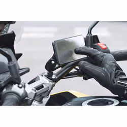 CLIQR Motorcycle 1 Inch Ball Device Mount System. Phone/GPS/compact Actoin Camera Holder. OX853