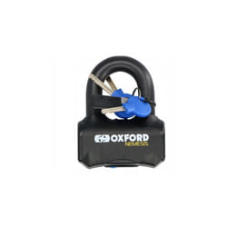 Oxford Nemesis Padlock Black - 16mm