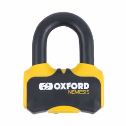 Oxford Nemesis Disc Lock Yellow / Black - 16mm