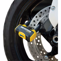 Oxford Nemesis Disc Lock Yellow / Black - 16mm