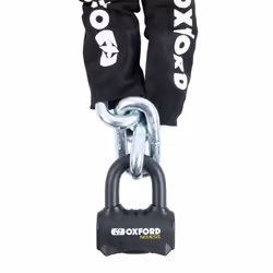 Oxford Nemesis Chain Lock Black - 16mm x 1.2m