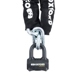 Oxford Nemesis Chain Lock Black - 16mm x 1.5m