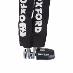 Oxford Patriot Chain Lock Black - 12mm x 1.5m