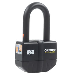 Oxford Boss Alarm 16mm Chain Lock Black - 12mm x 1.5m