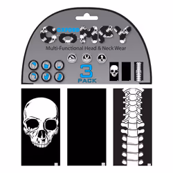 Oxford Comfy Neck Wear Skeleton - Pack Of 3