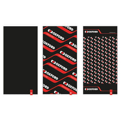 Oxford Comfy Oxford Racing Neck & Head Wear Black / Red - Pack Of 3