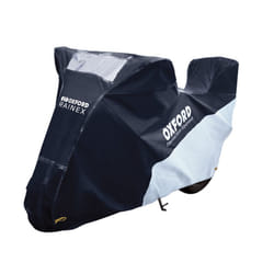 Oxford Rainex Outdoor Cover Topbox Black / White - S