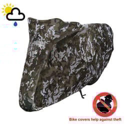 Universal Oxford Motorcycle Cover Waterproof Motorbike Camouflage Camo Choice of Sizes - Medium