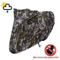 Universal Oxford Motorcycle Cover Waterproof Motorbike Camouflage Camo Choice of Sizes - Extra Large