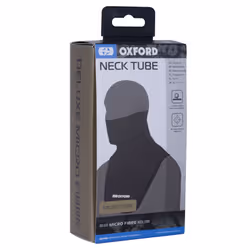 Oxford Deluxe Micro Fibre Neck Tube Black