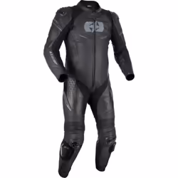 Oxford Nexus 1.0 One Piece Leather Suit Stealth Black - L