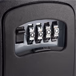 Oxford Key Safe Black - 87 x 120 x 40mm
