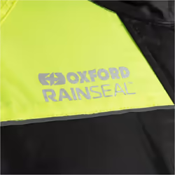 Oxford Rainseal Oversuit Black / Fluo Yellow - L