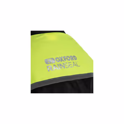 Oxford Products Rainseal Over Jacket Motorcycle Wet Weather Gear, Black/Fluo, XL - Additional view 4