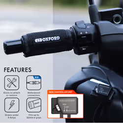 Oxford HotGrips Advanced Heated Overgrips Black - Additional view 6