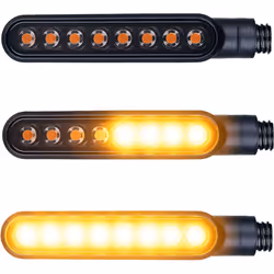 Oxford Nightfighter Front / Rear Sequential Indicators Black With 2 Resistors - Additional view 6