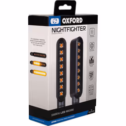 Oxford Nightfighter Front / Rear Sequential Indicators Black With 2 Resistors - Additional view 7