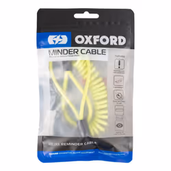 Oxford Disc Lock Minder Cable Yellow - 1.2m