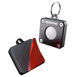 Oxford Universal Tag Mount Kit Black / Red For Apple AirTag