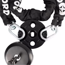 Oxford Stinger Anchor & Chain Lock Black - 10mm x 1.2m