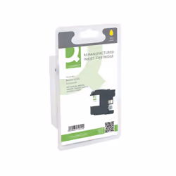 Remanufactured Q-Connect Brother  LC223 Inkjet Yellow Cartridge LC223Y OBLC223Y
