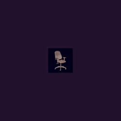 Jemini Intro Pst Chair with Arms Blk