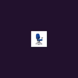 Arista Aire Hbk Erg Chair Blue
