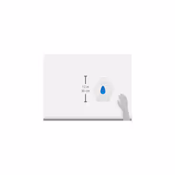 2Work CT34014 Mini Jumbo Toilet Roll Dispenser