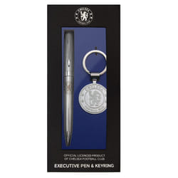 Chelsea Pen & Keyring Official Football Executive Gift Boxed