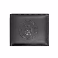 Chelsea FC Embossed Crest Wallet - Black